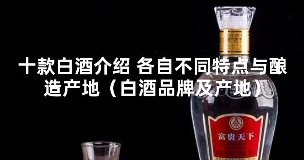 十款白酒介绍 各自不同特点与酿造产地（白酒品牌及产地）